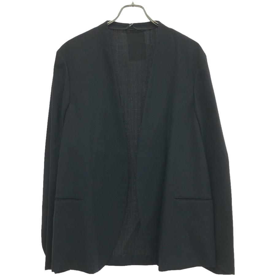 ATON エイトン トロピカルウールノーカラージャケット&イージー