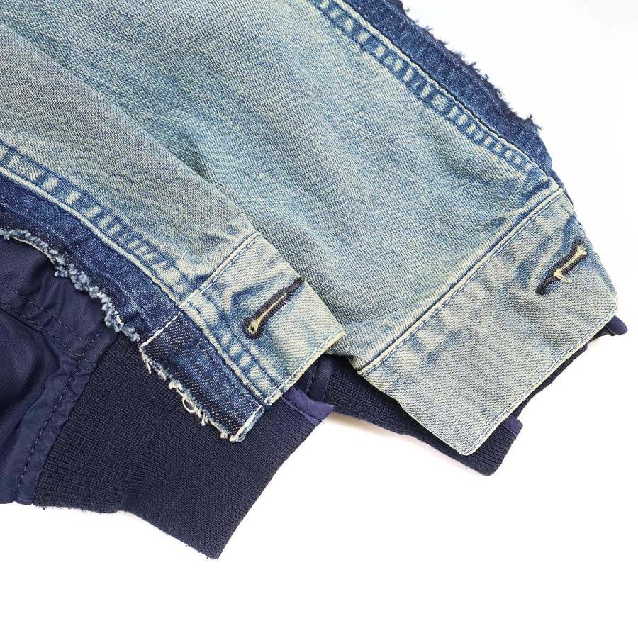 sacai（サカイ） SWITCHED ドッキングデニムジャケットドッキング