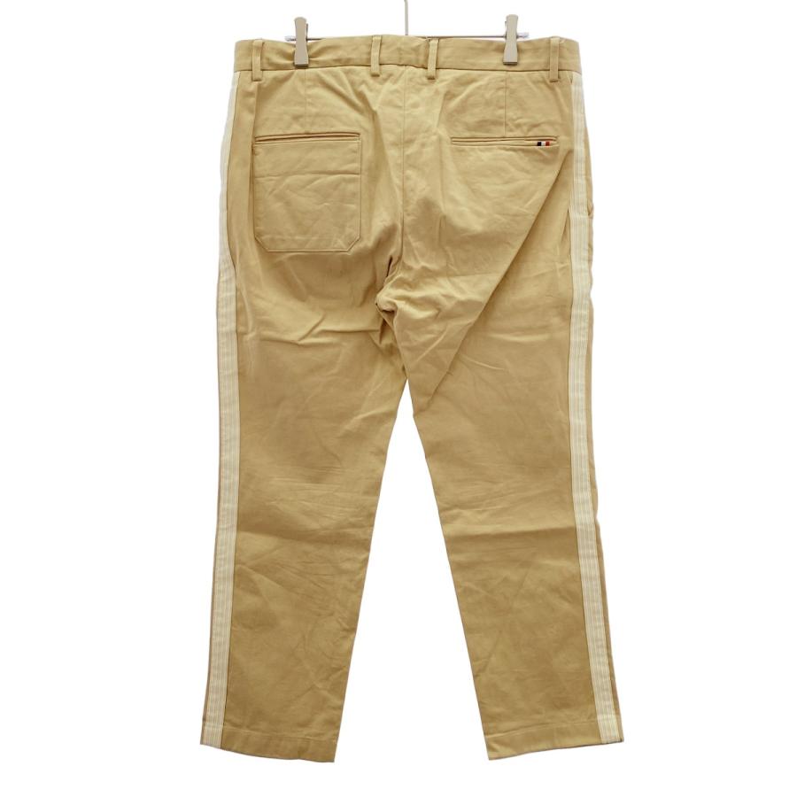 MONCLER モンクレール サイドラインテーパードチノパンツ C10911130490 ベージュ 50 MONCLER（モンクレール） サイドラインテーパードチノパンツ