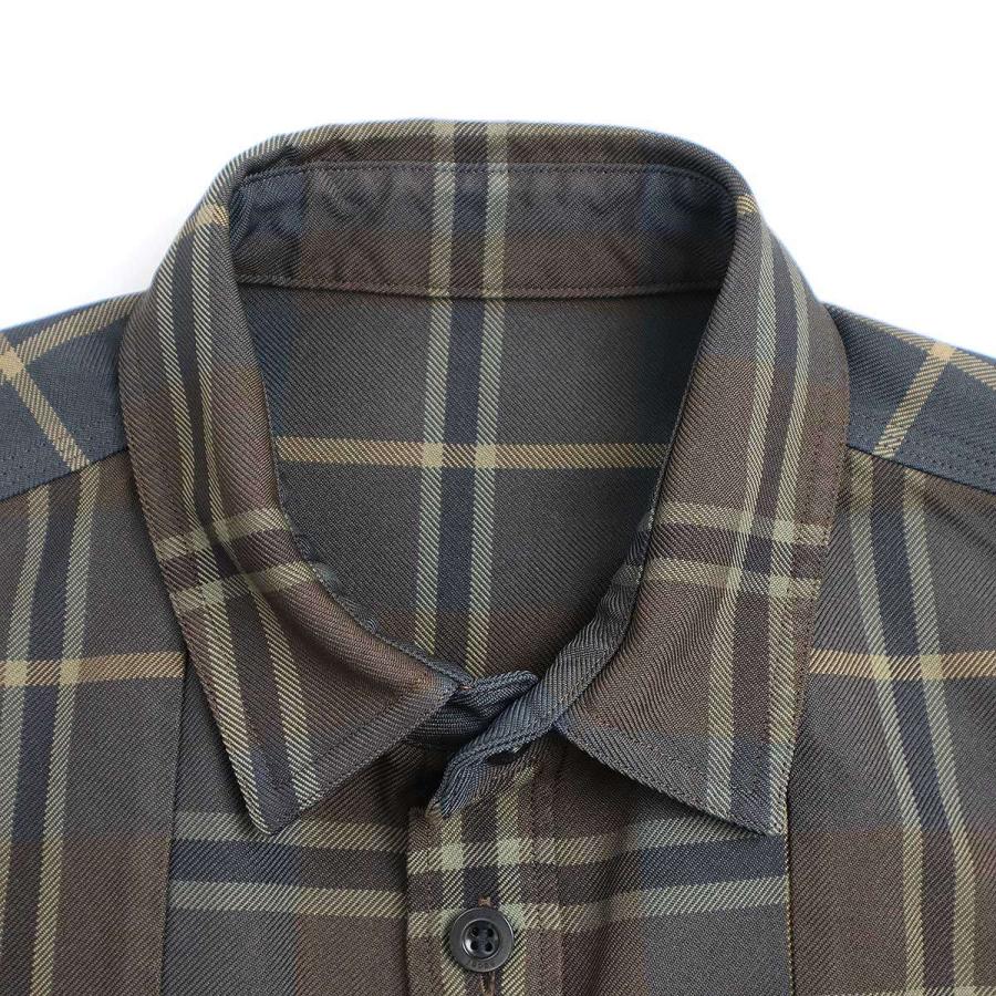 ジャケット・アウター sacai 25aw corduroy shirt black khaki