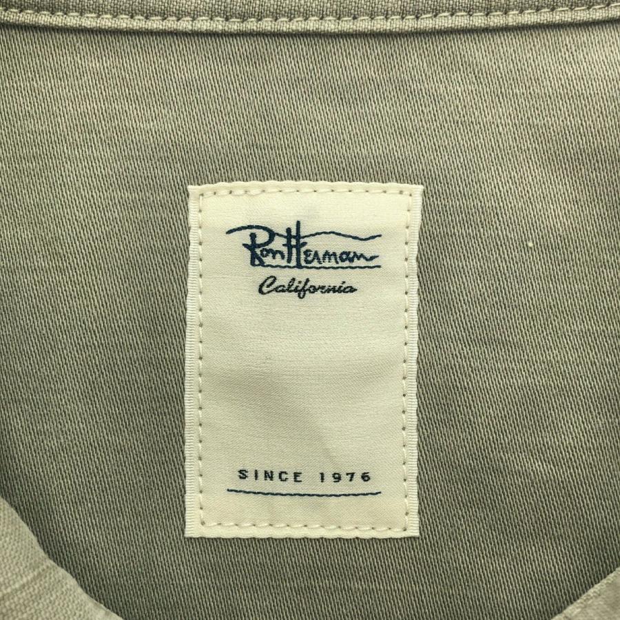 Ron Herman California ロンハーマン カルフォルニア ウォッシュドバックサテンジャングルファティーグジャケット 3520400028 カーキ XL Ron Herman California ロンハーマン カルフォルニア ウォッシュ