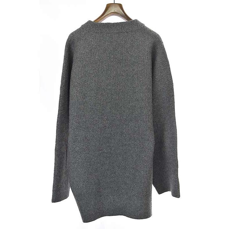 MARNI マルニ 20AW オーバーサイズVネックニットセーター グレー MARNI マルニ 20AW オーバーサイズVネックニットセーター グレー