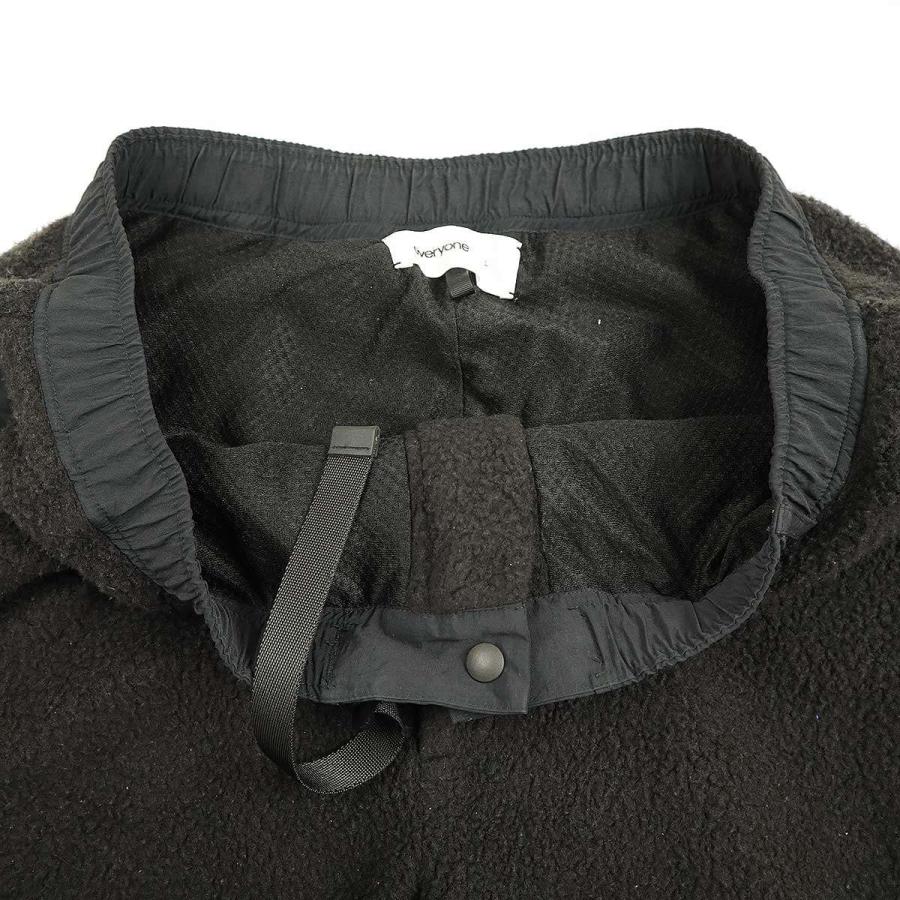 everyone エブリワン 23AW fleece pants フリースパンツ ブラック系 L