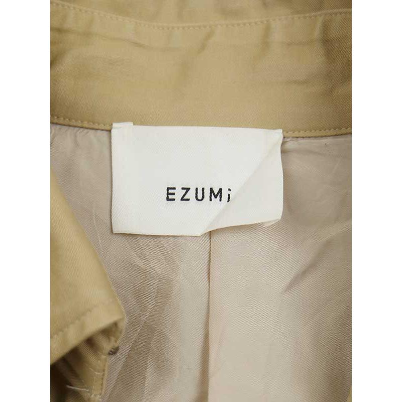 EZUMi EZUMI エズミ 19SS バックプリーツオーバーサイズトレンチ EZUMi EZUMI エズミ 19SS バックプリーツオーバーサイズトレンチ