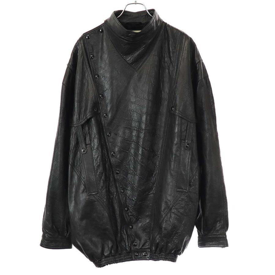 GUCCI（グッチ） 19AW オーバーサイズレザージャケット 582557 XN681