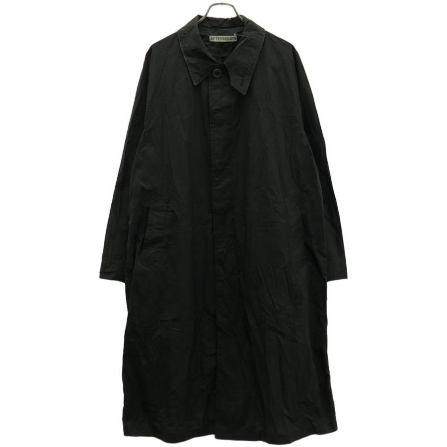 AFTERHOURS アフターアワーズ ナイロンステンカラーコート A001-C1C0-K011 ブラック 3 ITGXB0B6Y65W | アフターアワーズ