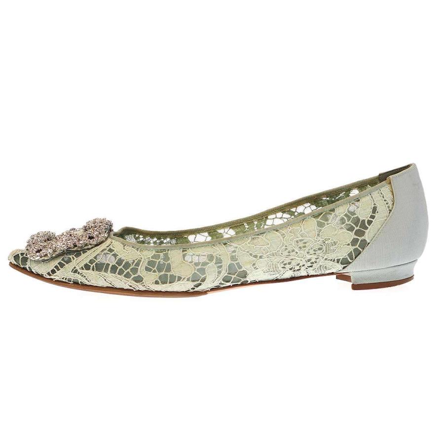 MANOLO BLAHNIK（マノロブラニク） HANGISI スワロビジューレース 