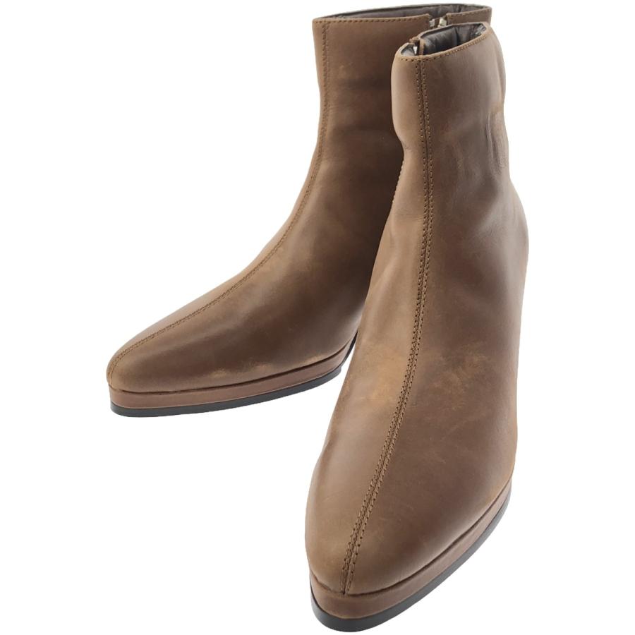 banal chic bizarre バナルシックビザール レザーヒールブーツ BCB