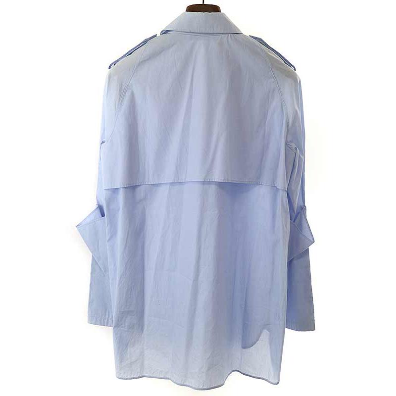 セリーヌ フィービー期 シルクチュニック むら染めインディゴ バルーン