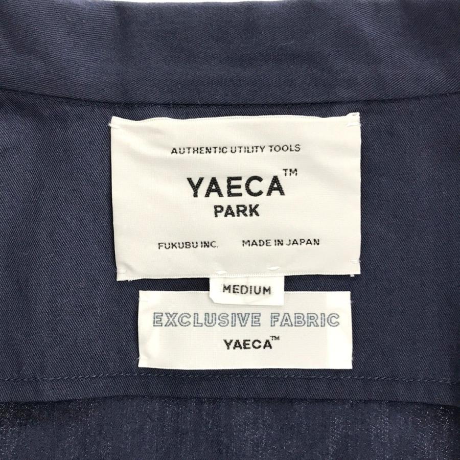 YAECA PARK ヤエカ パーク 22SS ZIP SHIRT ジップアップコットン