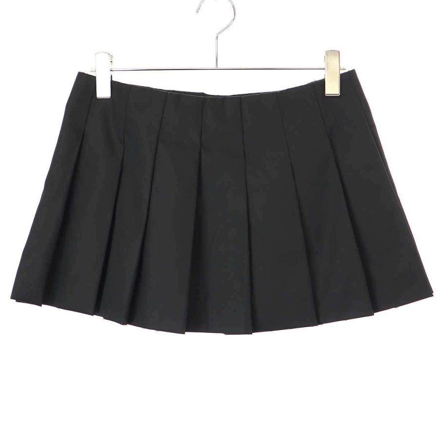 【prada・プラダ】 SKIRT スカート Black Re-Nylon pleated skirt | PRADA