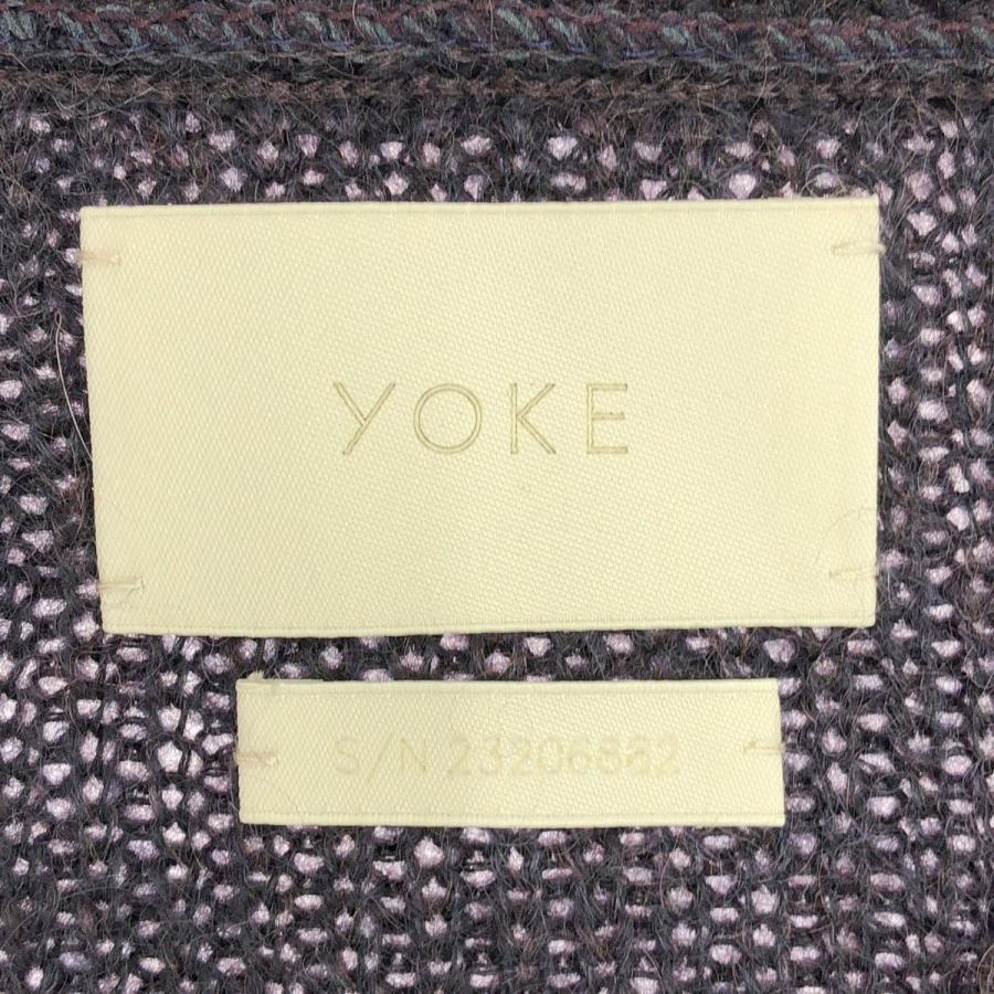 YOAK（ヨーク） YOKE 23AW MOHAIR BORDER CARDIGAN モヘアボーダー