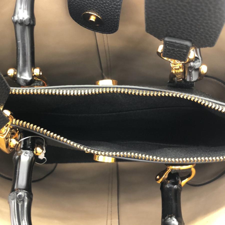 E'POR（エポール） ロペ BAMBOO BAG Large 2WAYショルダートートバッグ