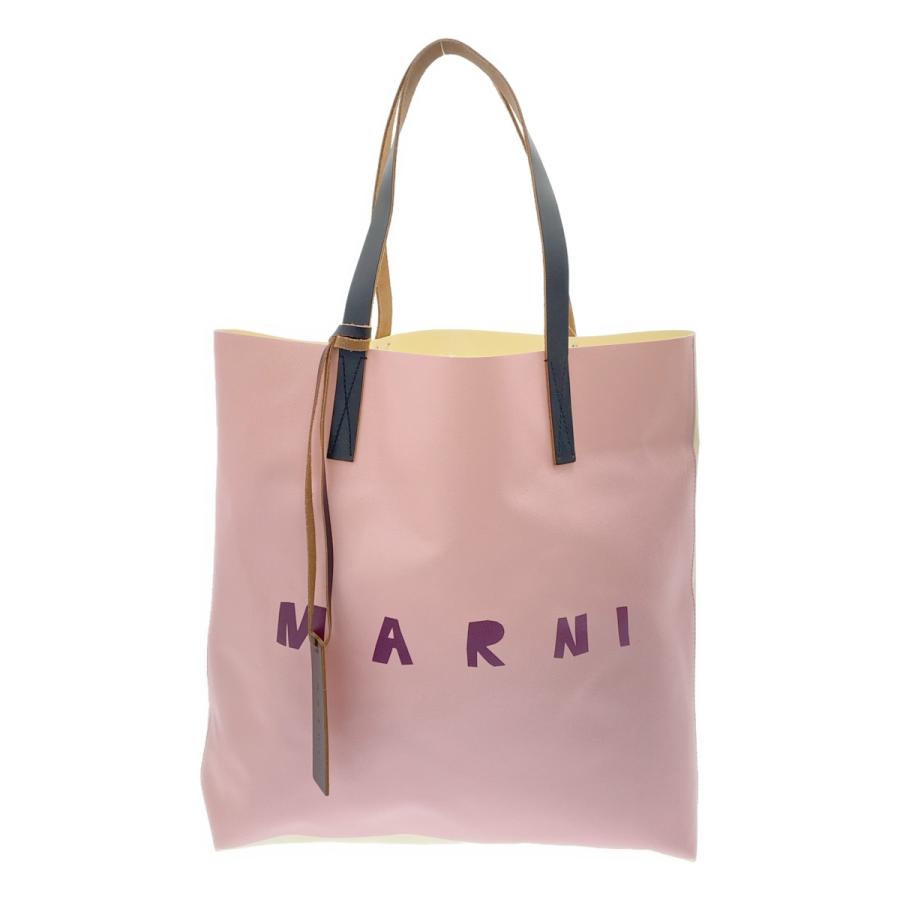 MARNI（マルニ） 20AW PVCショッピングトートバッグ SHMPQ10A06 ピンク