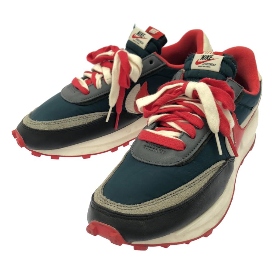 sacai×UNDER COVER×NIKE サカイ  アンダーカバー ナイキ LD WAFFLE/SU スニーカー DJ4877-300 グリーン×レッド 28cm sacai（サカイ） sacai×UNDER COVER×NIKE アンダーカバー ナイキ LD