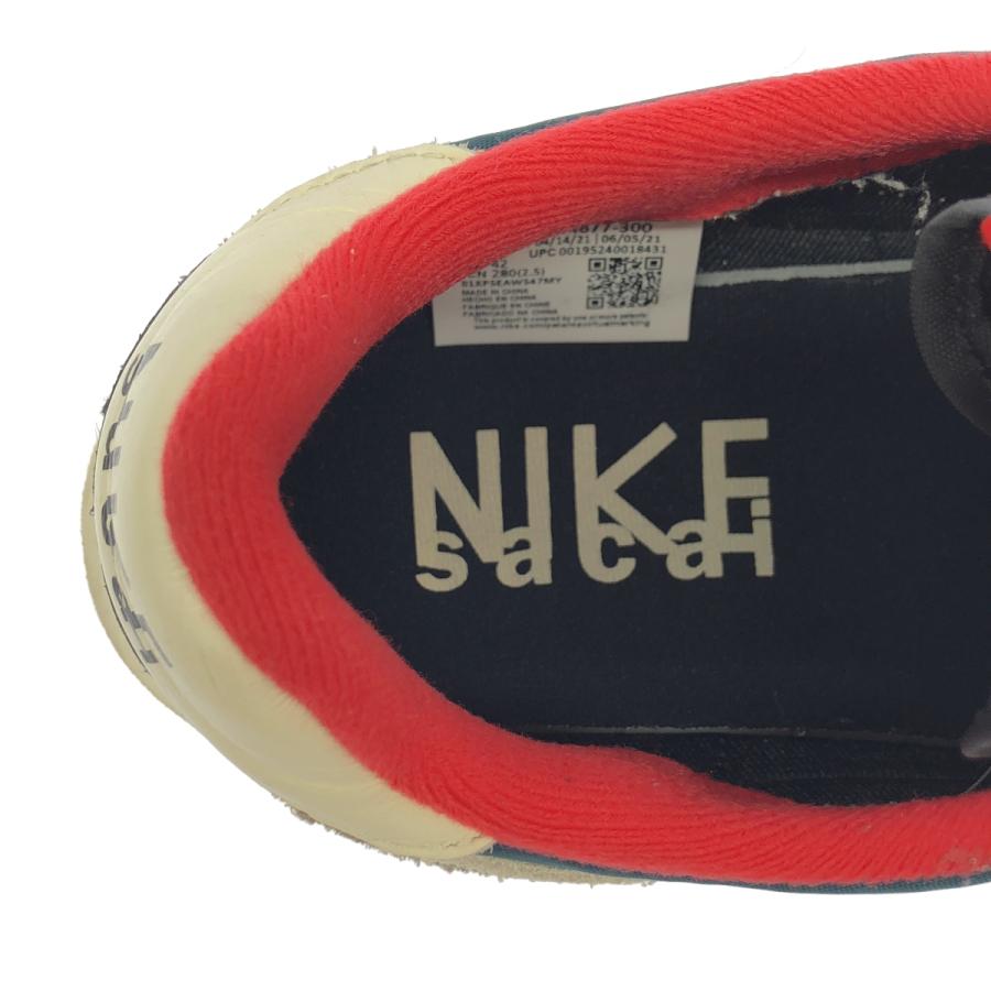 sacai×UNDER COVER×NIKE サカイ  アンダーカバー ナイキ LD WAFFLE/SU スニーカー DJ4877-300 グリーン×レッド 28cm sacai（サカイ） sacai×UNDER COVER×NIKE アンダーカバー ナイキ LD