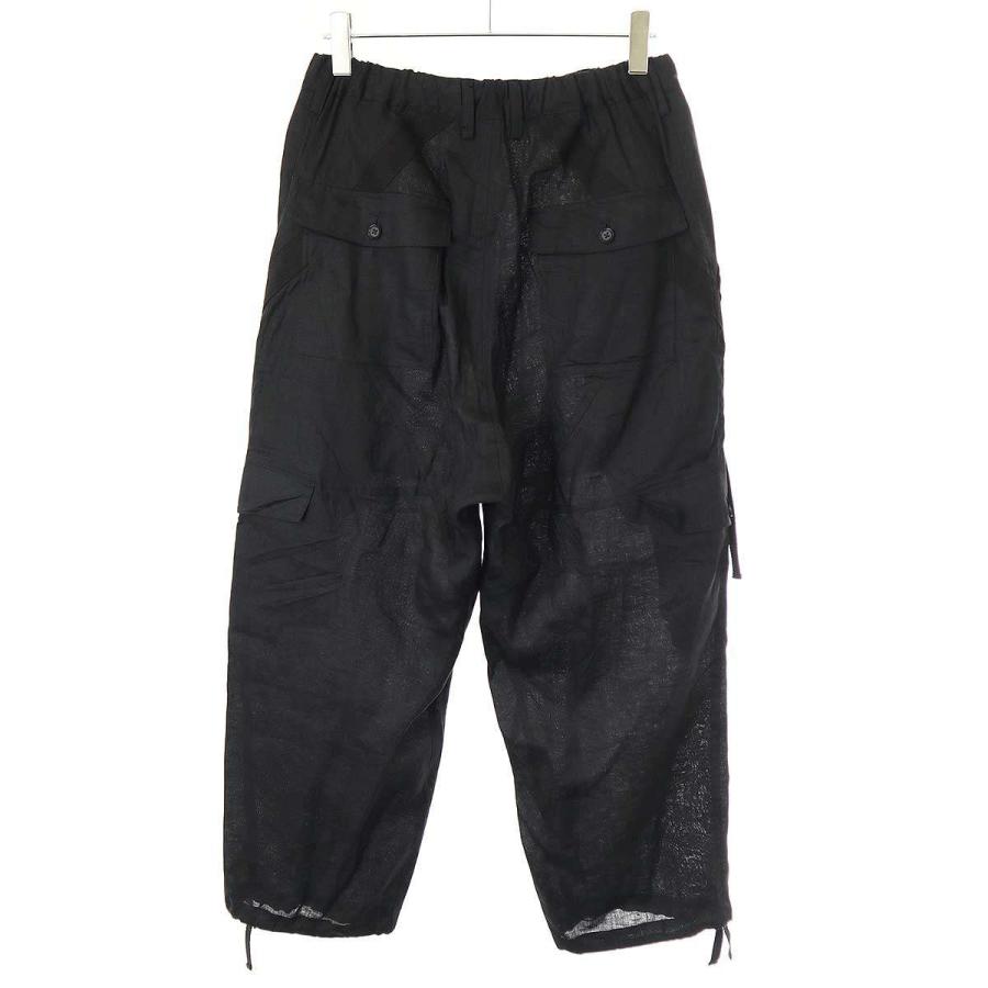Ground Y グラウンド ワイ 24SS リネンパラシュートパンツ Ground Y グラウンド ワイ 24SS LINEN LAWN PARACHUTE PANTS リネン