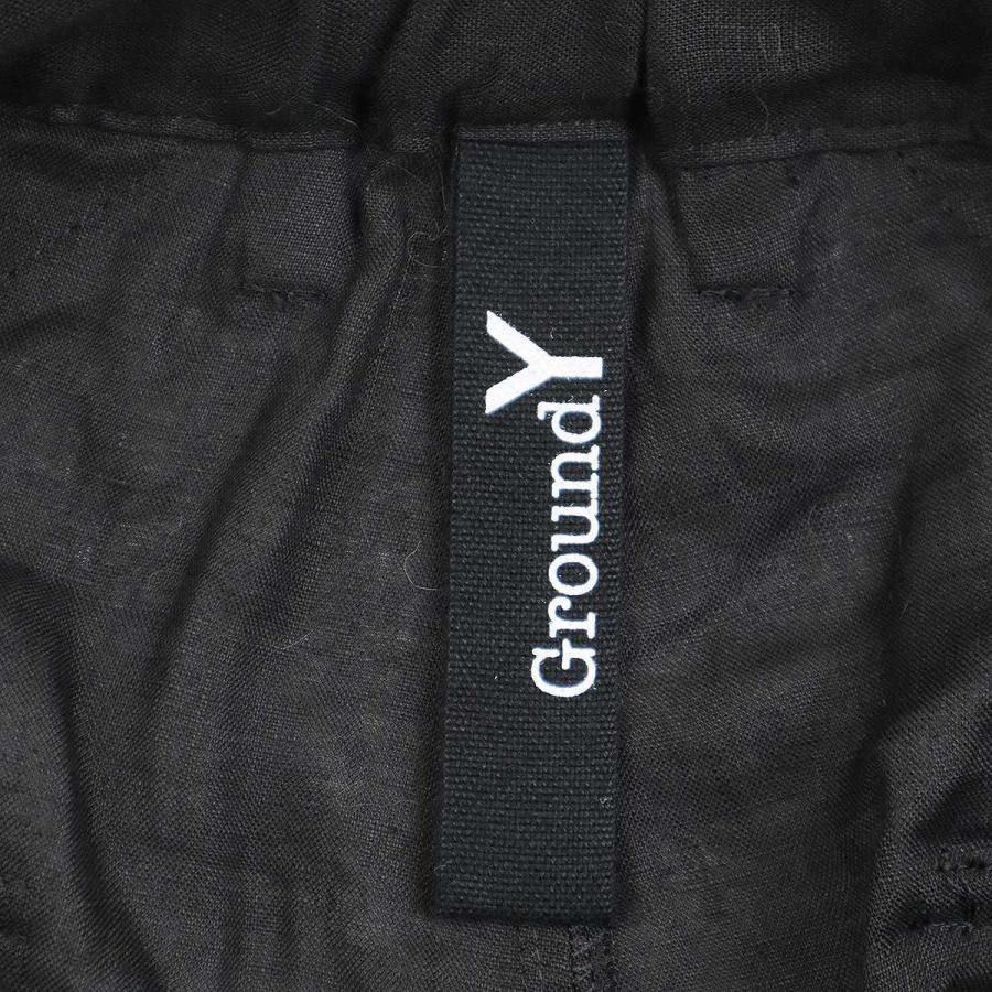 Ground Y グラウンド ワイ 24SS リネンパラシュートパンツ Ground Y グラウンド ワイ 24SS LINEN LAWN PARACHUTE PANTS リネン