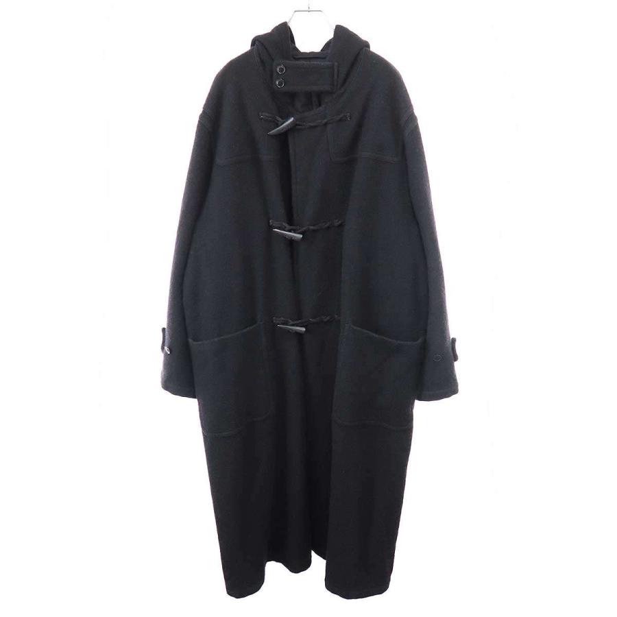 COMOLI コモリ 25AW カシミヤ ダッフルコート C03-04003 ブラック 3 COMOLI（コモリ） 25AW カシミヤ ダッフルコート C03-04003 ブラック 3