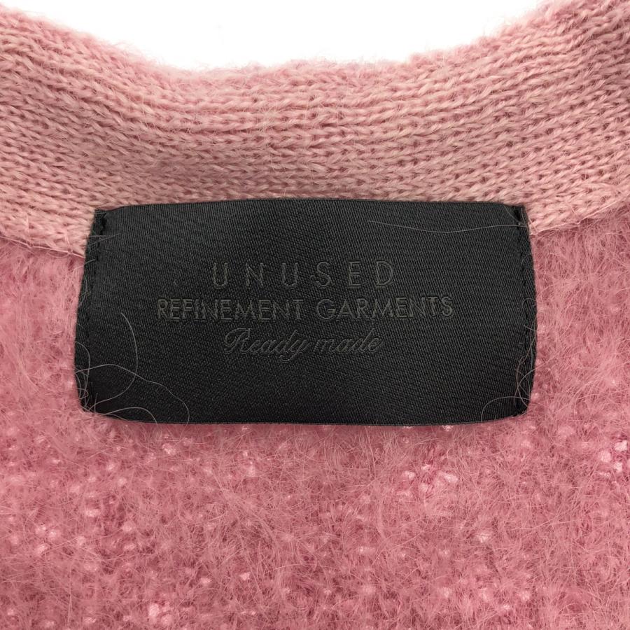 UNUSED モヘアカーディガン ピンク サイズ3 UNUSED（アンユーズド） 23AW Gradation mohair cardigan