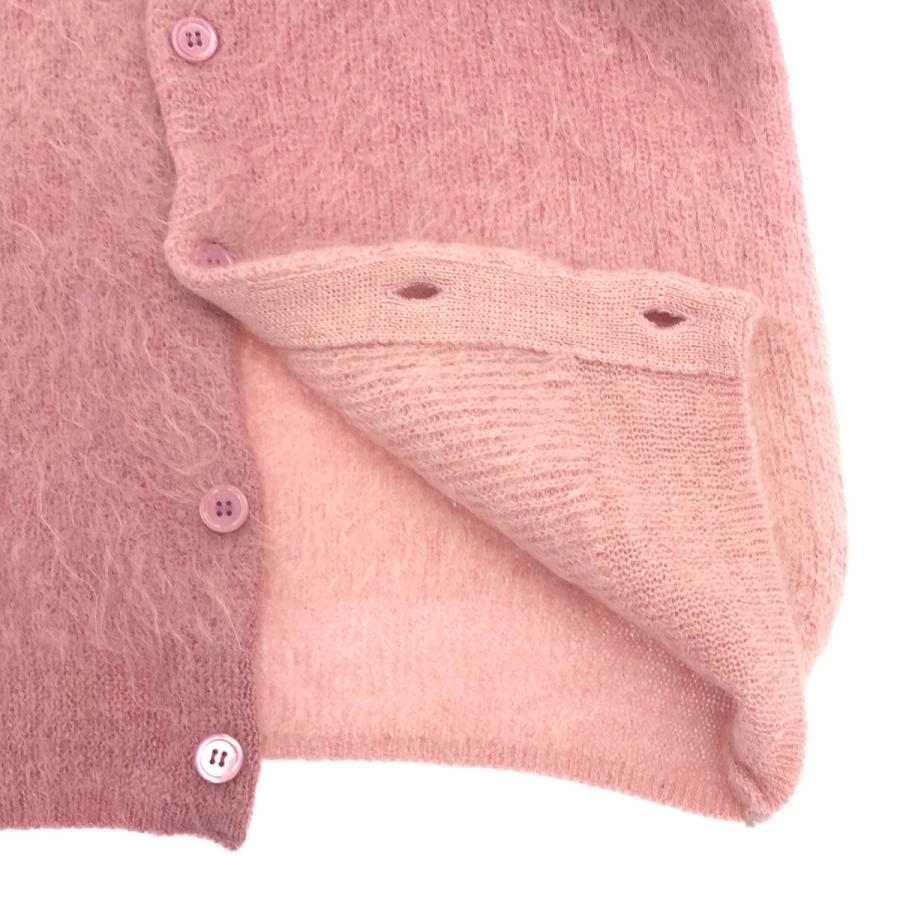 UNUSED モヘアカーディガン ピンク サイズ3 UNUSED（アンユーズド） 23AW Gradation mohair cardigan
