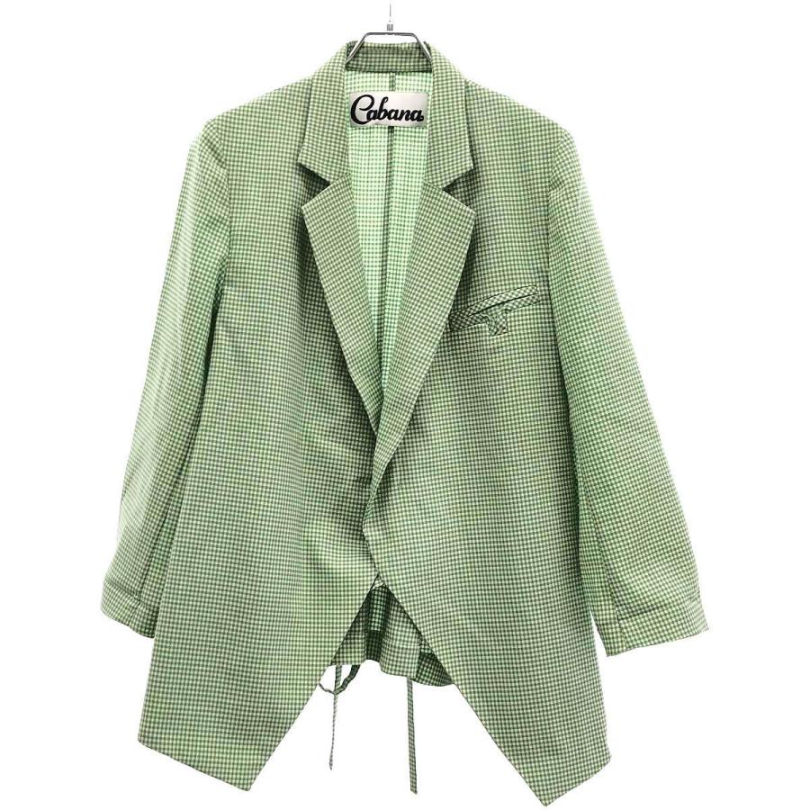 Cabana（カバナ） 20SS チェック柄ウールジャケット 20SS-JK06