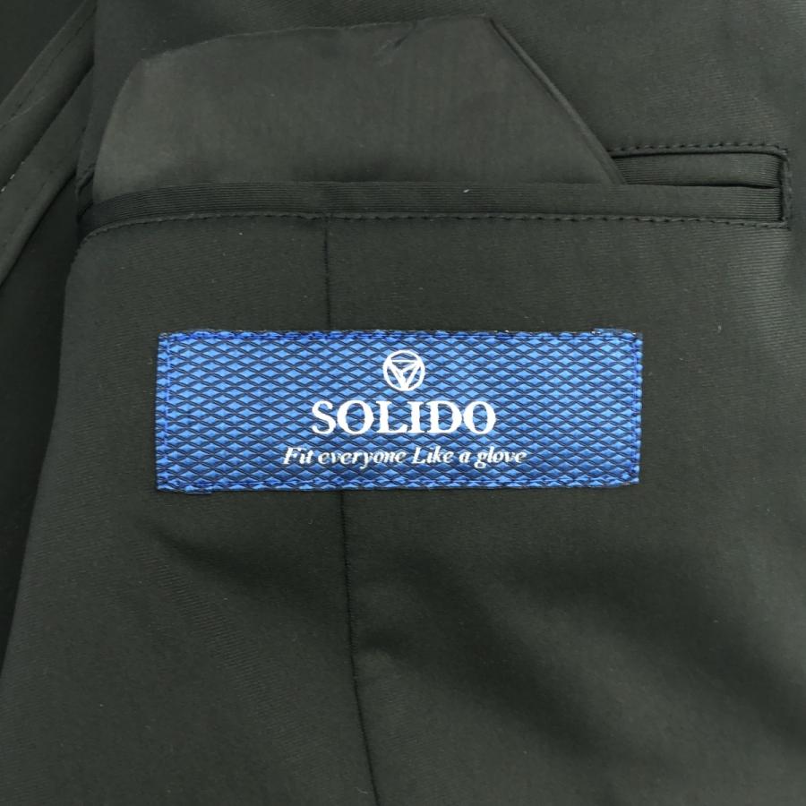 SOLIDO ソリード CRATERE テーラードジャケット MSL18A483 ブラック 02 