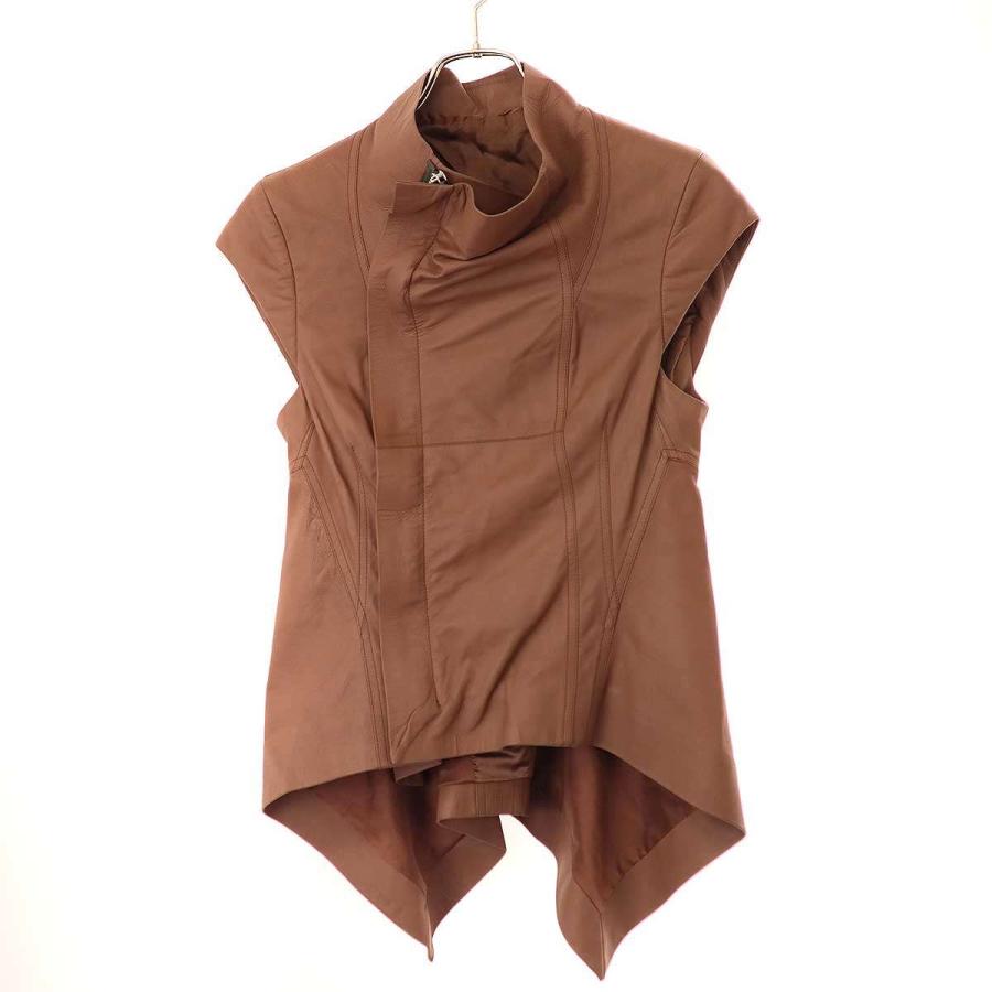Rick Owens リックオウエンス 21SS TEC Naska レザーベスト Rick Owens リックオウエンス 21SS TEC Naska レザーベスト