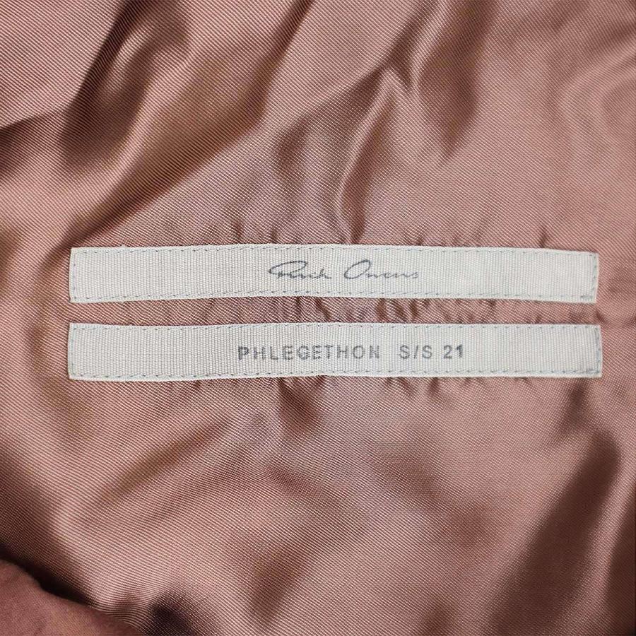 Rick Owens リックオウエンス 21SS TEC Naska レザーベスト Rick Owens リックオウエンス 21SS TEC Naska レザーベスト
