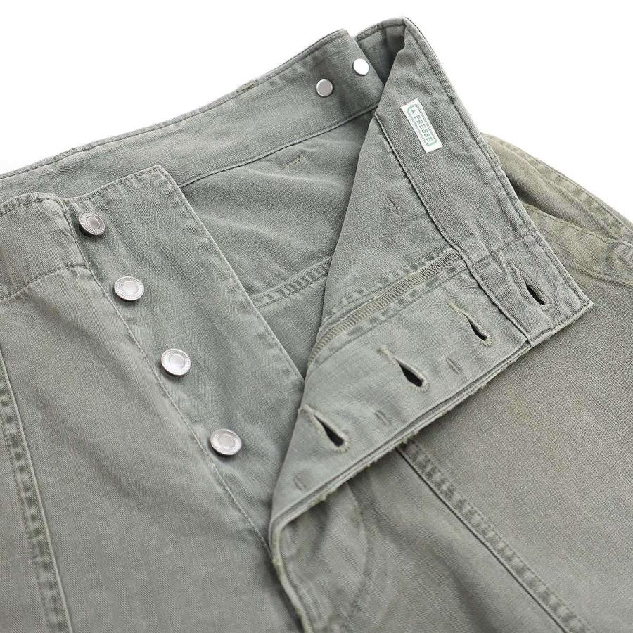 A.PRESSE アプレッセ Vintage USAF パンツ　サイズ2 中古・古着通販】A.PRESSE (アプレッセ) USAF Hemmed Bottoms グリーン