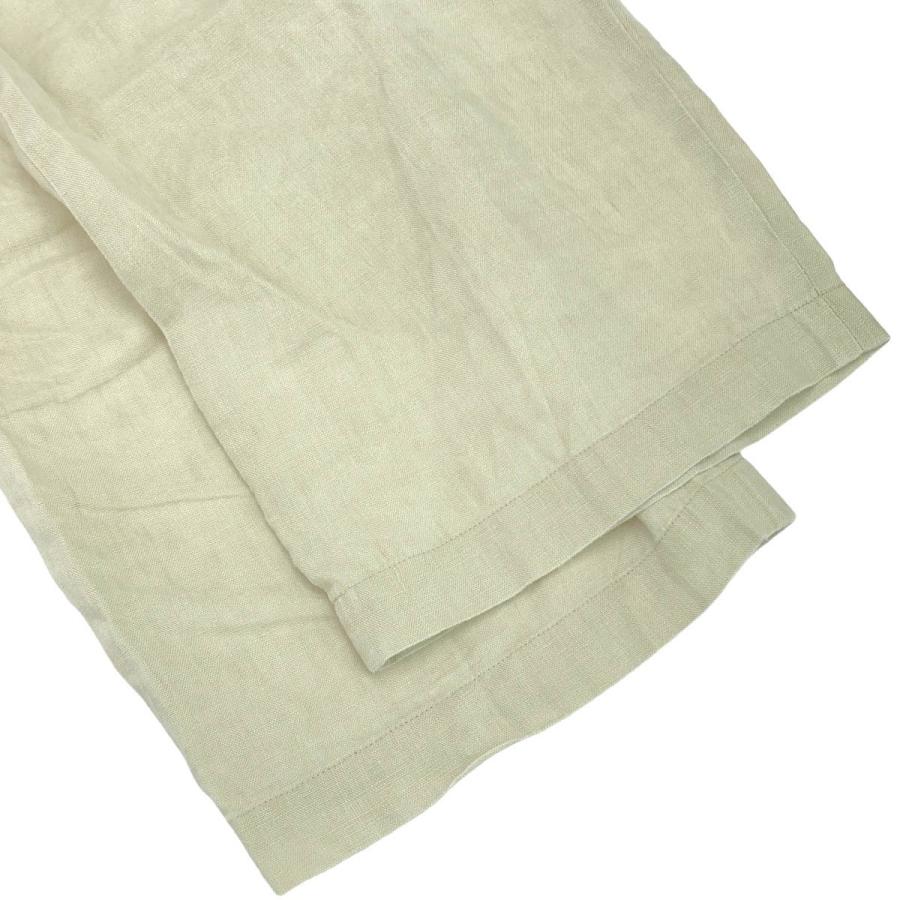 かぐれ kagure リネンイージートラウザーパンツ GA45-24M012 ベージュ