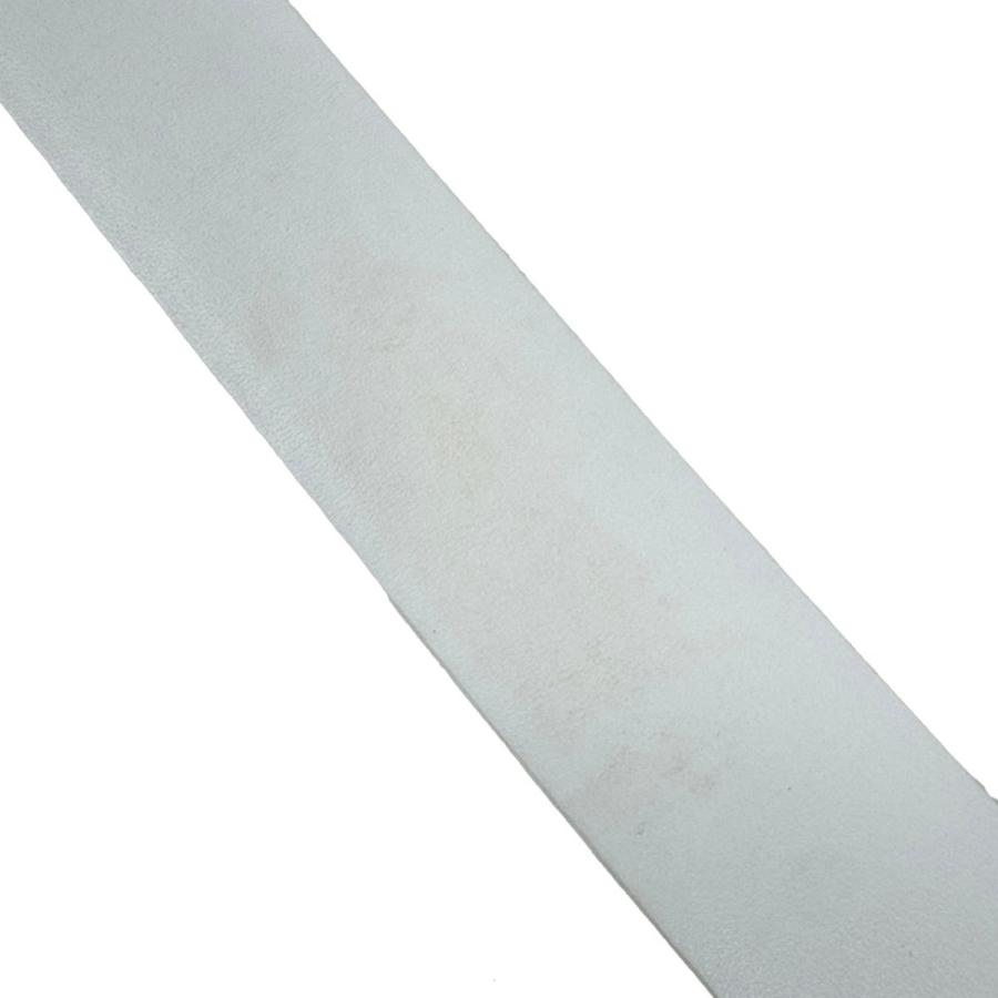 Maison Margiela メゾン マルジェラ エナメルレザーベルト ホワイト