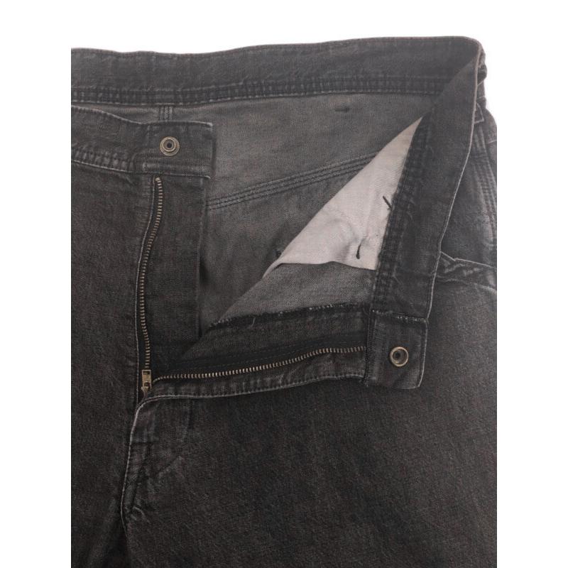 SD デニムペインターパンツ　ブラック　ウォッシュ USED] ステッチ入りブラックデニムペインターパンツ | garden730