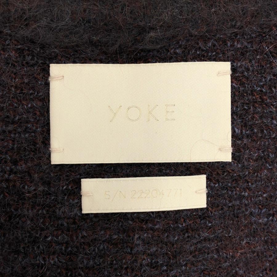 YOKE ヨーク 22AW 4COLOR MIX JACQUARD MOHAIR CARDIGAN YOKE ヨーク 22AW 4COLOR MIX JACQUARD MOHAIR CARDIGAN