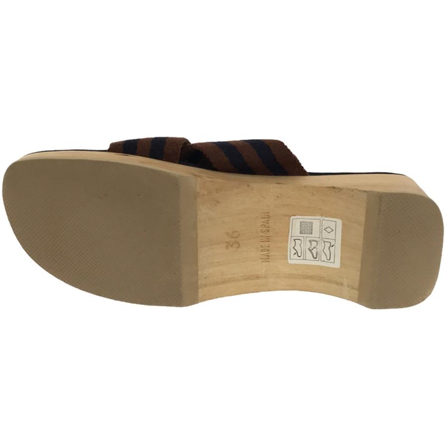 HERMES エルメス フールトゥウッドサンダル ブラウン 36 ITHN4R755V4I  