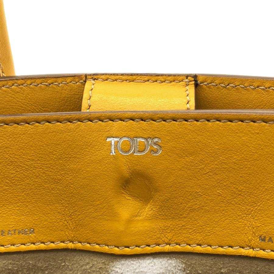 TOD’S トッズ 20AW ホリーバッグ ミニ  イエロー系 TOD'S（トッズ） TOD'S 20AW ホリーバッグ ミニ イエロー系