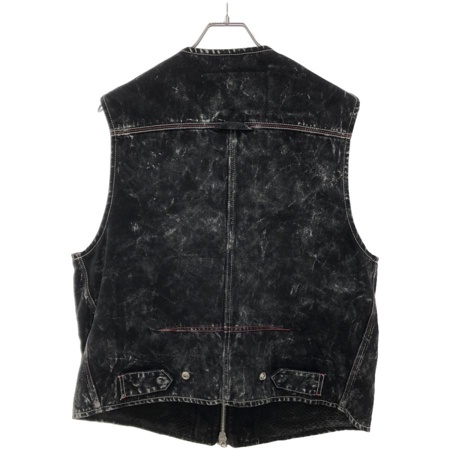 DIESEL ディーゼル 23AW D-Samp DENIM VEST ヴィンテージ加工デニム 