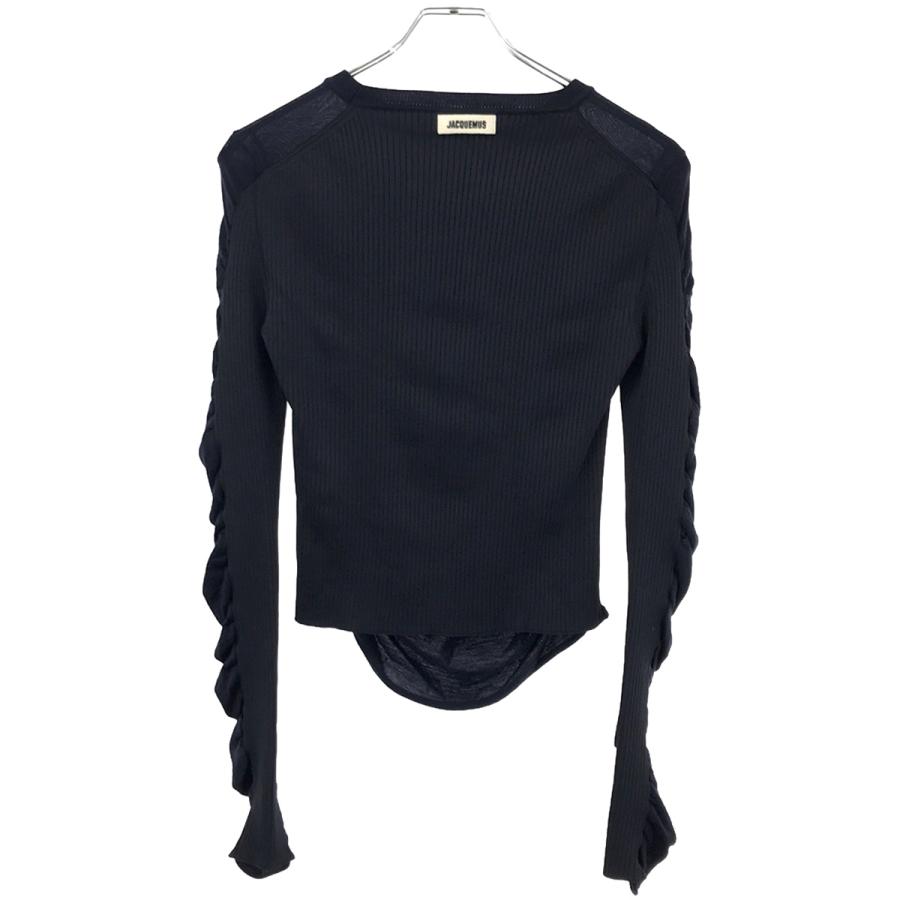 JACQUEMUS（ジャックムス） 23AW La maille Sargas リブニット 