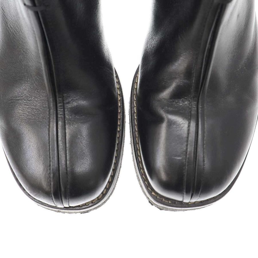 LEMAIRE ルメール 22AW サイドジップ アンクルレザーブーツ LEMAIRE ルメール 22AW サイドジップ アンクルレザーブーツ