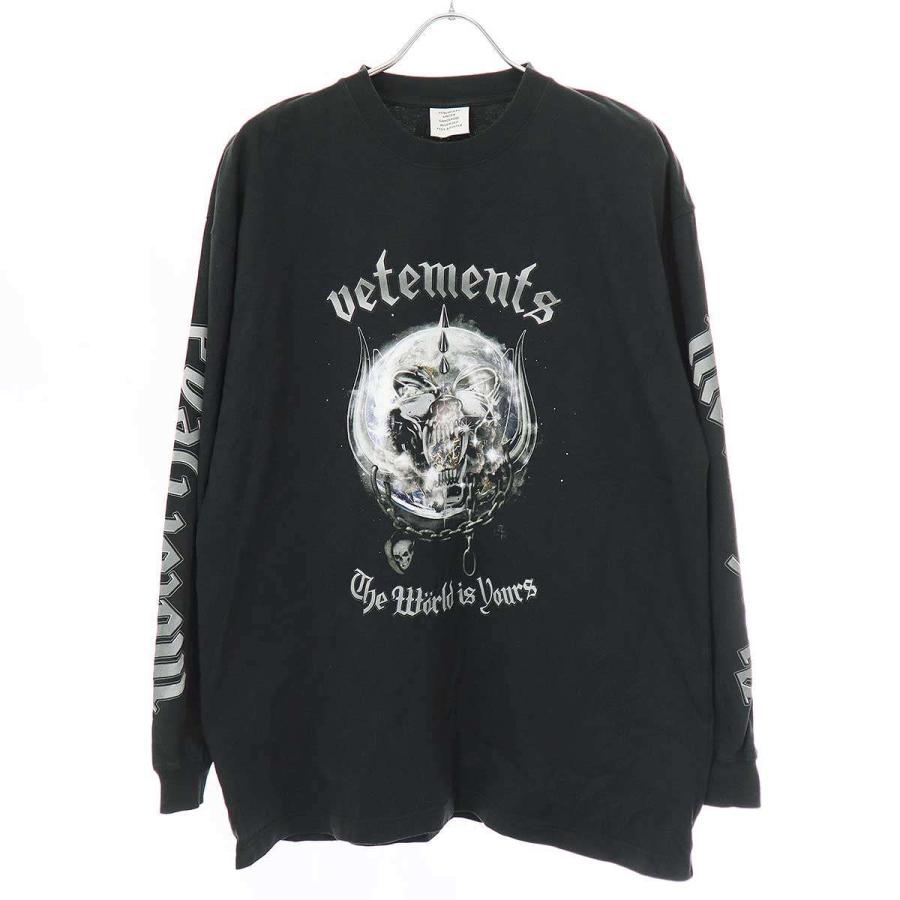 VETEMENTS ヴェトモン 20AW The World Motorhead ロングスリーブ 