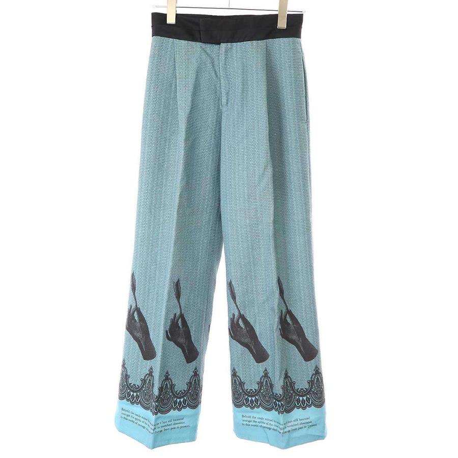 UNDERCOVER（アンダーカバー） 20AW ワイドレッグプリント トラウザー