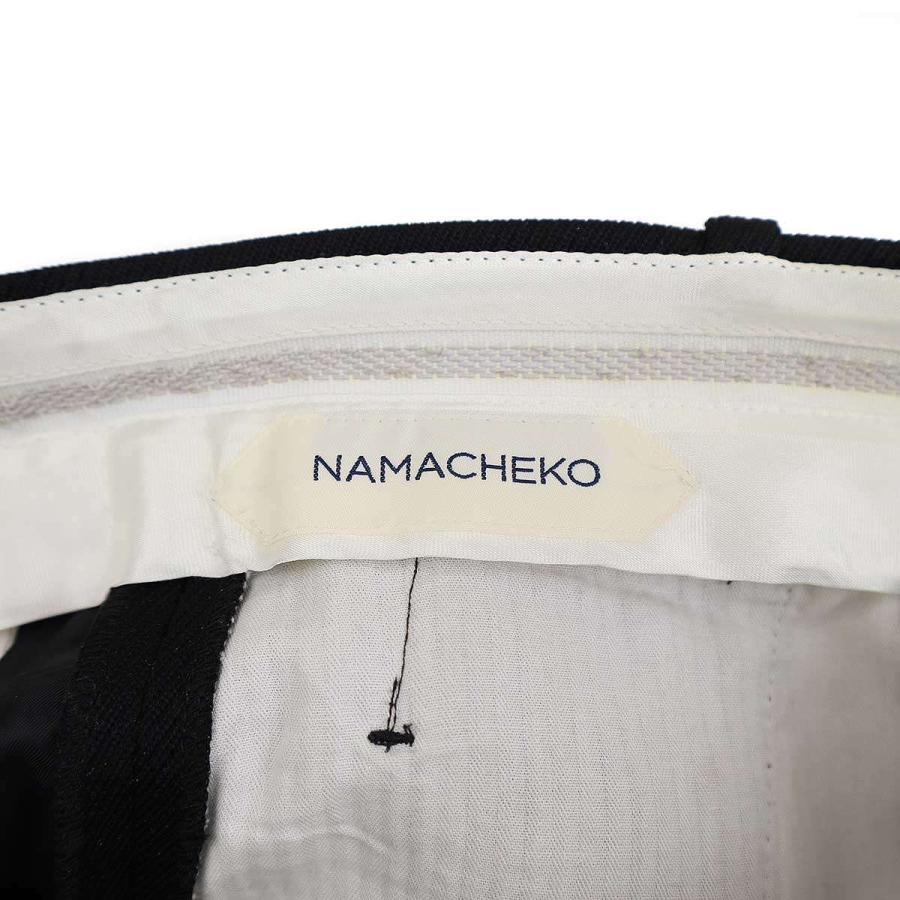 NAMACHEKO（ナマチェコ） 22AW Penzer Faux-fur Trim Wool Trousers