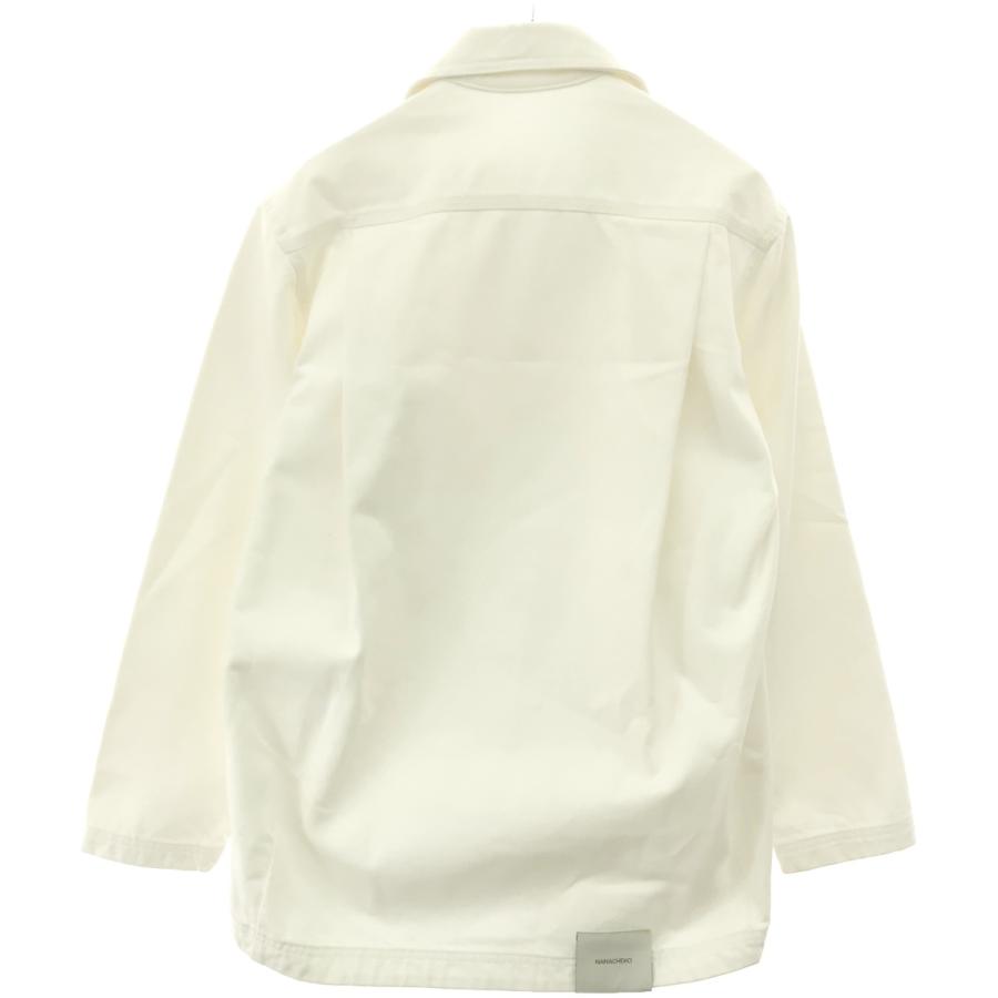 NAMACHEKO ナマチェコ MANNI DENIM SHIRT デニムシャツ ホワイト NAMACHEKO ナマチェコ MANNI DENIM SHIRT デニムシャツ ホワイト
