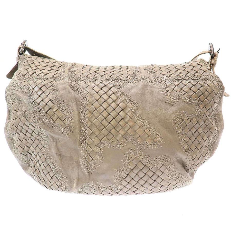 BOTTEGA VENETA ボッテガヴェネタ イントレチャート レザーショルダー