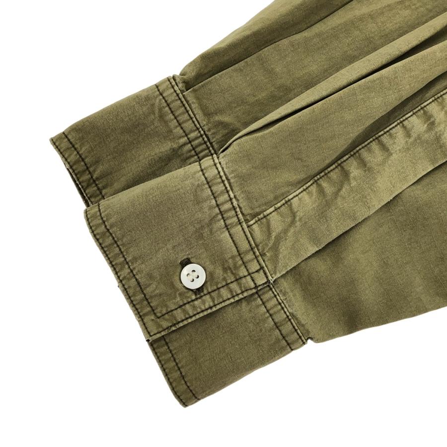 HERILL ヘリル 22SS Ripstop Workshirts リップストップワークシャツ