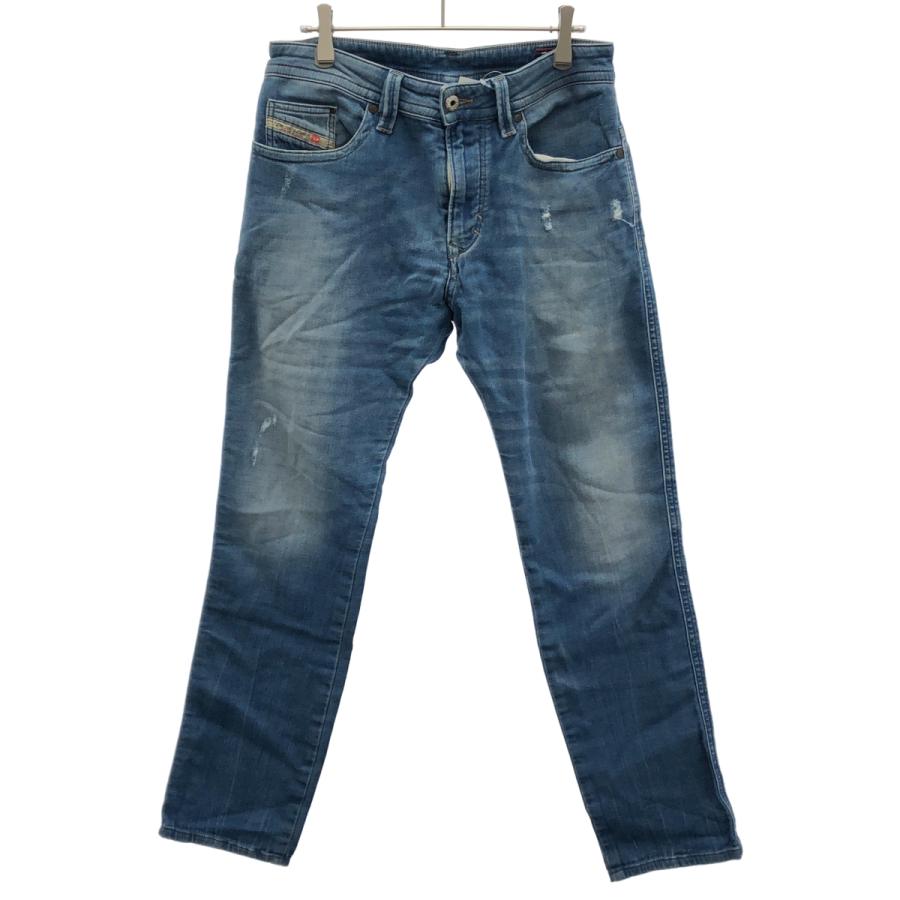 極美品DIESEL THAVAR-NE W30 ジョグジーンズ スウェットデニム DIESEL（ディーゼル） THAVAR-NE スウェットジョグデニムパンツ