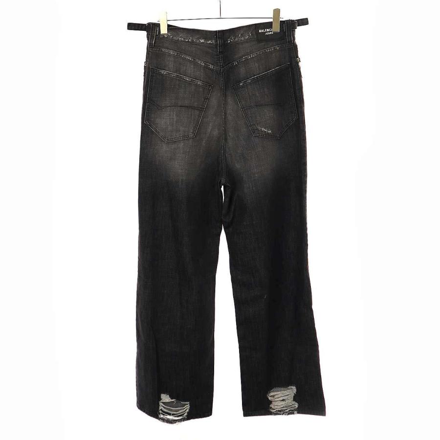 BALENCIAGA バレンシアガ 21AW Destroyed Baggy Jeans BALENCIAGA バレンシアガ 21AW Destroyed Baggy Jeans