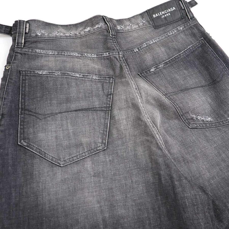 BALENCIAGA バレンシアガ 21AW Destroyed Baggy Jeans BALENCIAGA バレンシアガ 21AW Destroyed Baggy Jeans