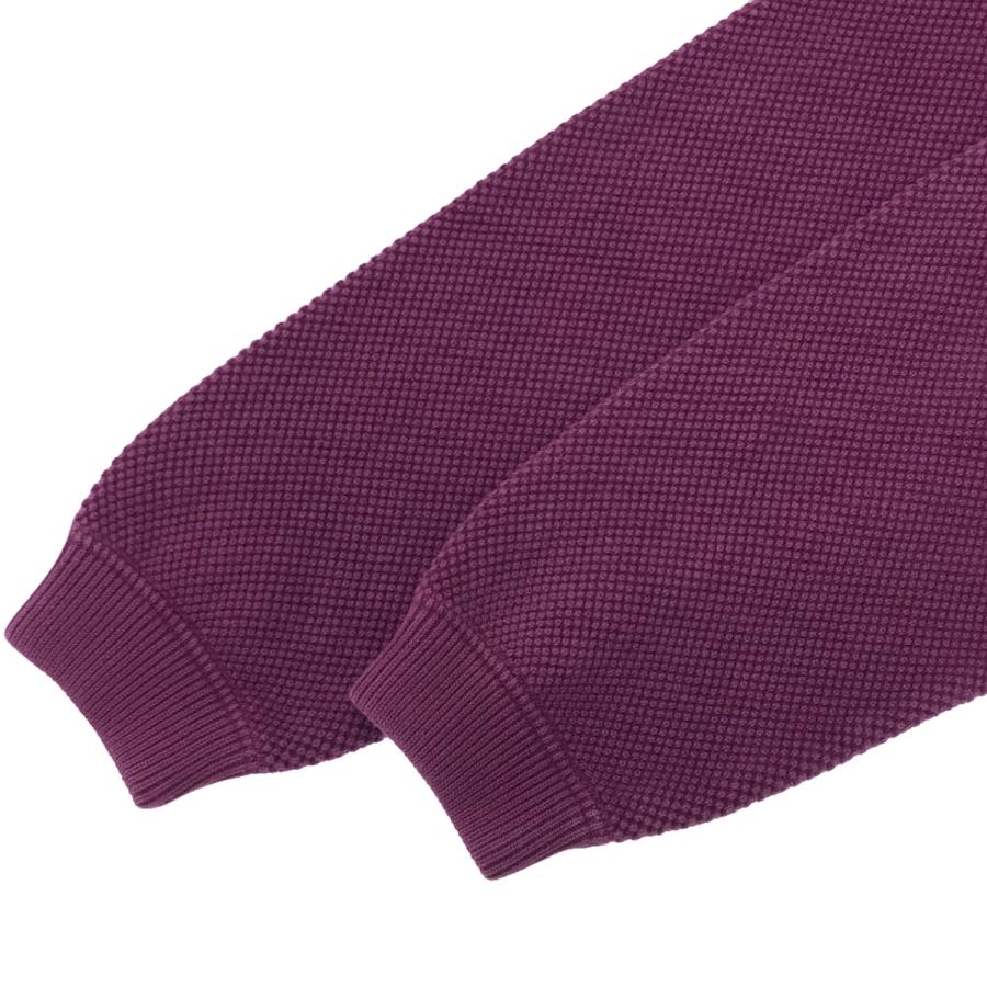 crepuscule（クレプスキュール） MOSS STITCH P/O サーマルスウェット 