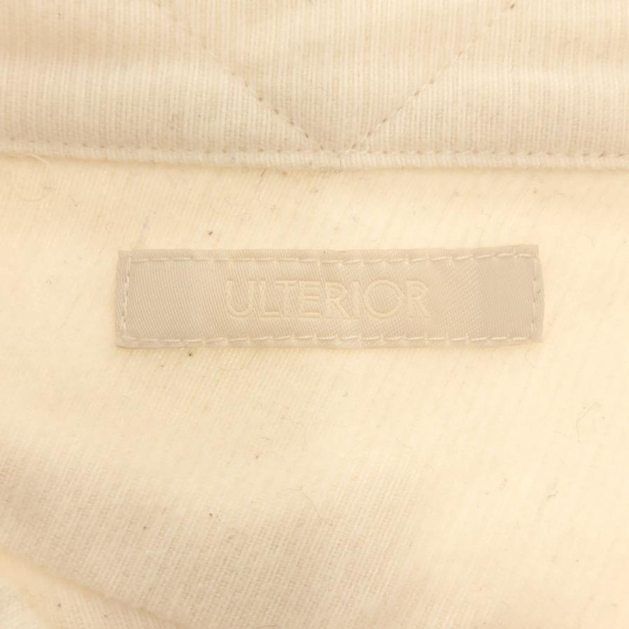 シャツ ULTERIOR アルテリア DRY COTTON CASHMERE FLANNEL W/P SHIRT